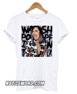 Cardi B Unisex White smooth T shirt