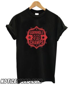 Cornhole Champion 2019 smooth T-Shirt