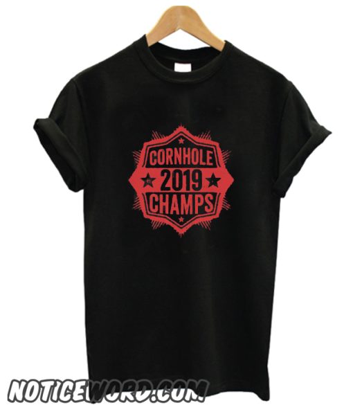 Cornhole Champion 2019 smooth T-Shirt