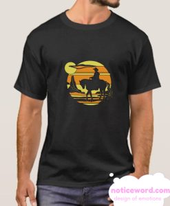 Cowboy Sunset smooth t-shirt