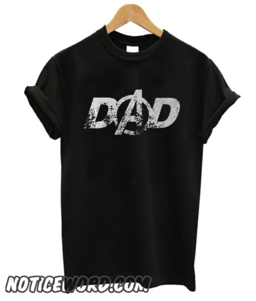 Dad Avengers logo smooth T-shirt