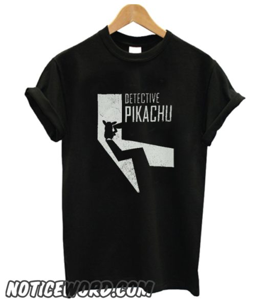 Detective Pikachu Shadow smooth T Shirt