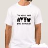 Disney I'm here for the snacks smooth T shirt