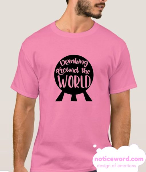 Drinking Around the World smooth t shirt