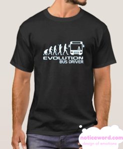 Evolution Of A Bus Driver smooth T Shirt