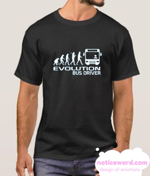 Evolution Of A Bus Driver smooth T Shirt