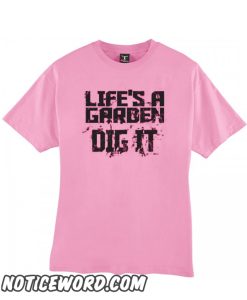 Funny Gardening smooth t shirt