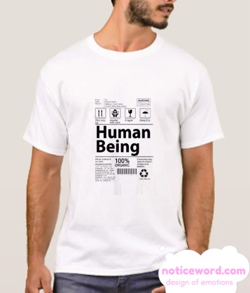 Human Being smooth T shirt