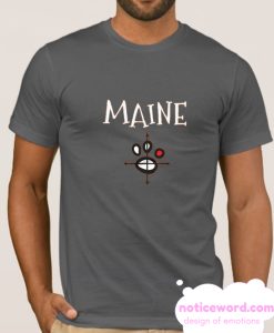 Maine NorthEast Dog Paw smooth T-Shirt