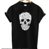 Sketchy Cat Skull smooth T SHirt