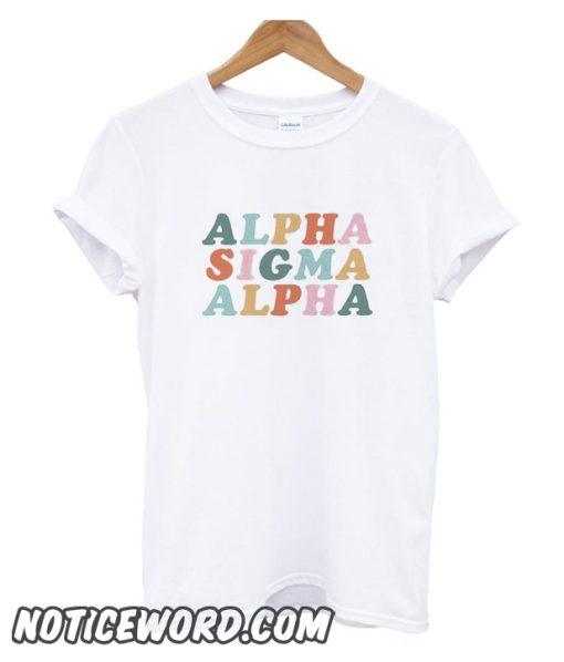 Sorority smooth t shirt