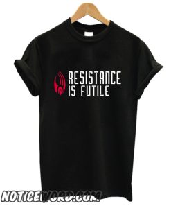 Star Trek Borg Resistance is Futile smooth T-Shirt