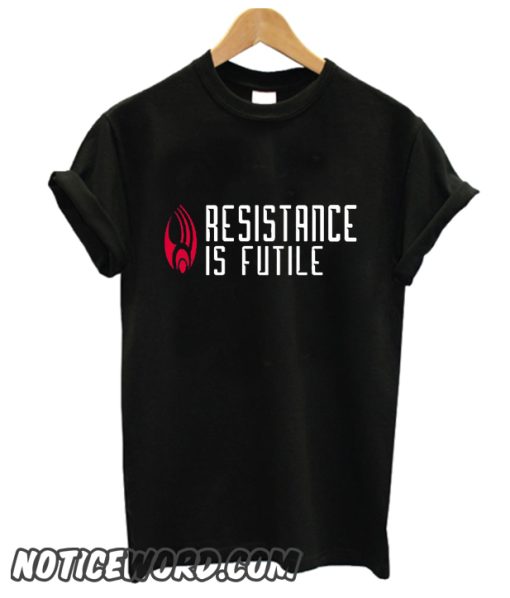 Star Trek Borg Resistance is Futile smooth T-Shirt