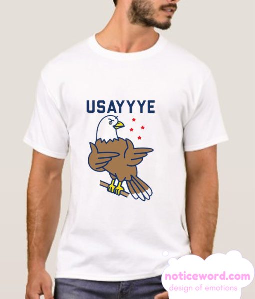 USAYYYE BALD EAGLE smooth T SHirt