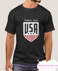 Vintage USA Soccer Team Fan smooth T Shirt