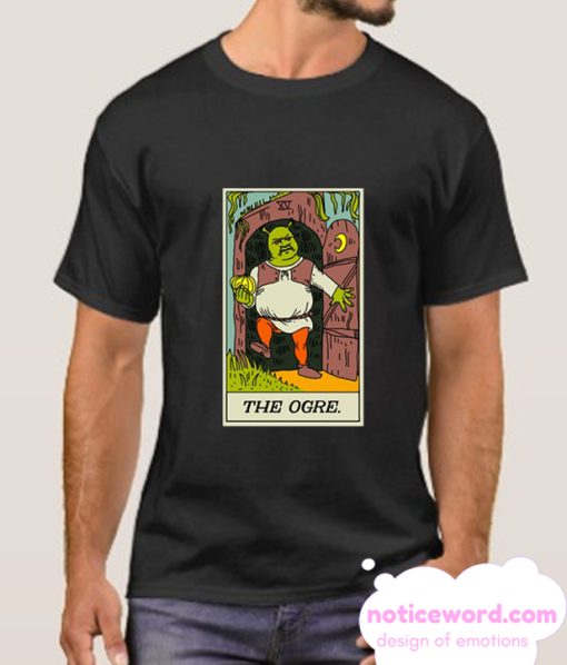 the Ogre Tarot Card smooth T Shirt