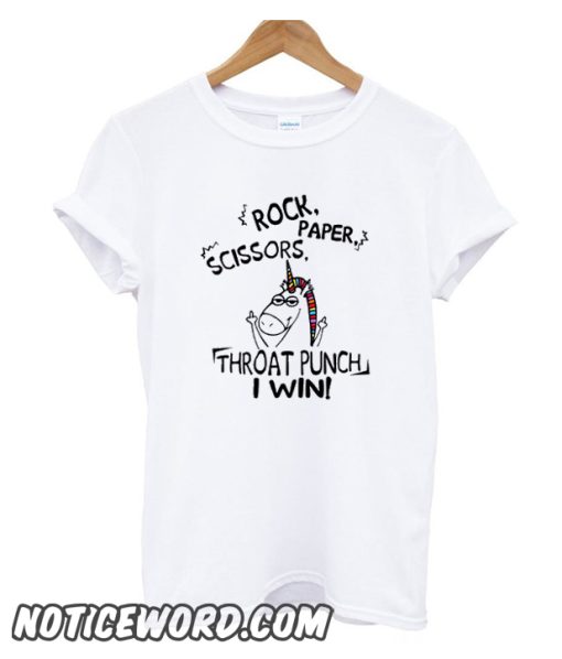 throat punch I win smooth t shirt