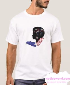 Afro Woman Freedom smooth T-Shirt