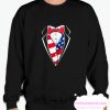 American Flag Tuxedo smooth Sweatshirt