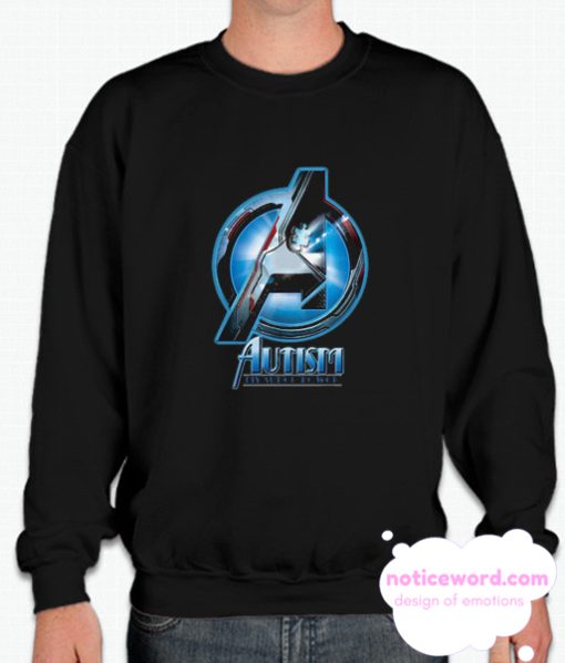 Avenger Autism My Super Power smooth Sweatshirt