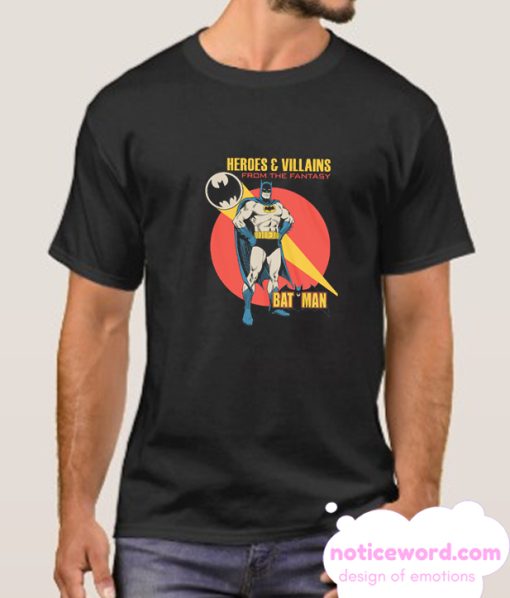 Batman Heroes Villains smooth T Shirt