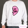 Best friend Heart smooth Sweatshirt.