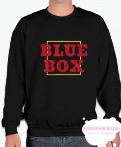 Blue Box smooth Sweatshirt