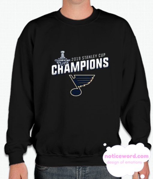 Blues Stanley Cup smooth Sweatshirt