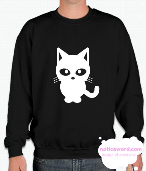 Cat Sitting smooth Sweatshirt