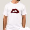 Cotton Lips Print smooth Tshirt