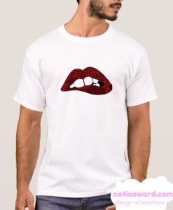 Cotton Lips Print smooth Tshirt