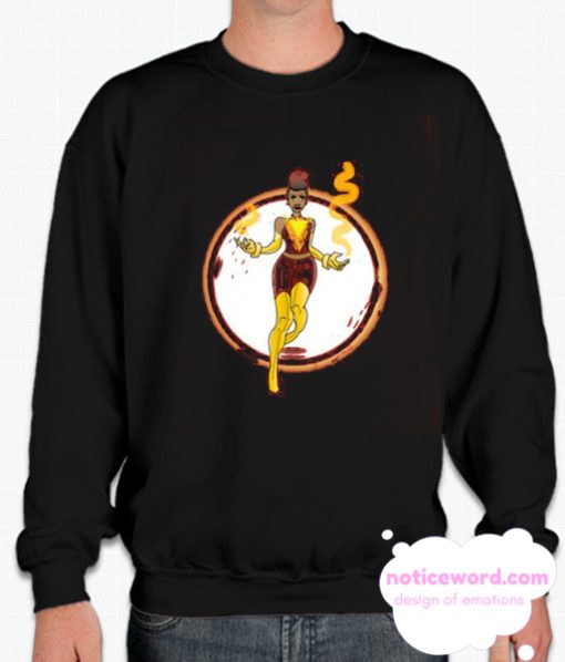 Dark Afro Phoenix smooth Sweatshirt