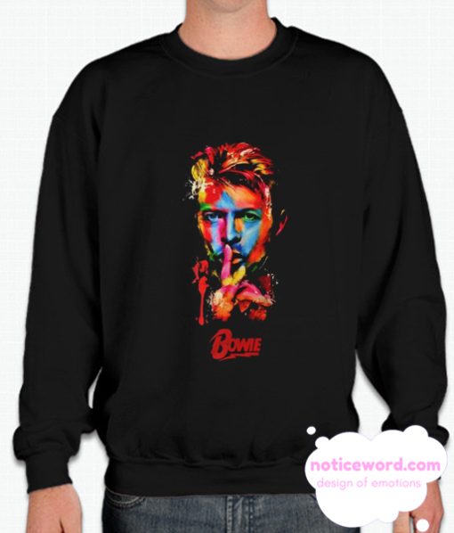 David Bowie Art smooth Sweatshirt