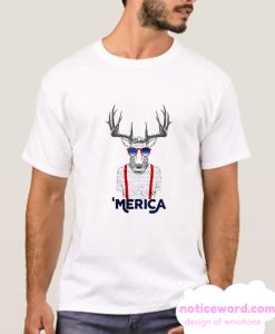 Deer Merica smooth T Shirt