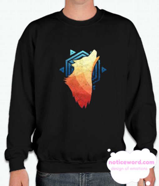 Howling Wolf smooth Sweatshirt