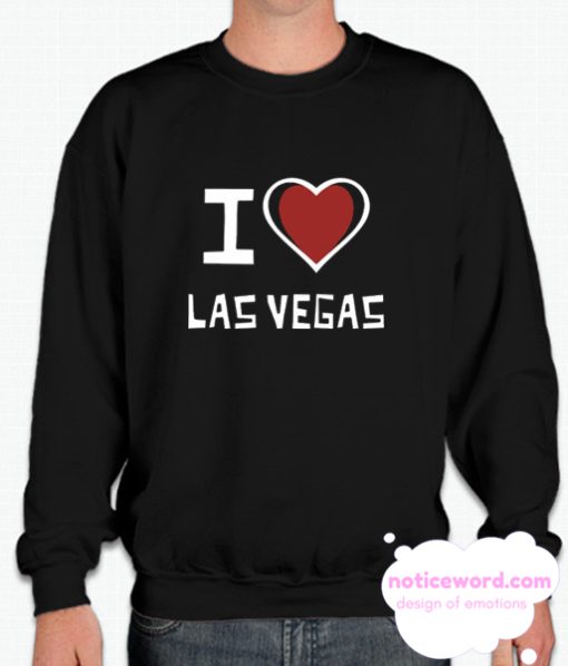 I Love Las Vegas smooth Sweatshirt