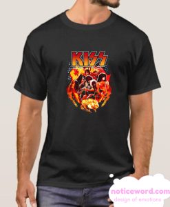 Kiss Band smooth t shirt