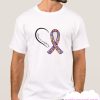 Multicolor Ribbon All Cancer Awareness smooth T Shirt