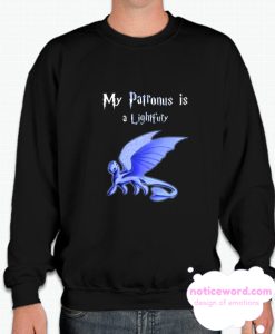 My Patronus Is A Light Fury Dragon smooth Sweatshirt