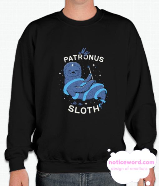 My Patronus is a Sloth smooth Sweatshirt