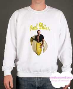 Nicolas Cage in a Banana smooth Sweatshirt