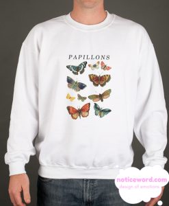 Papillons Butterfly Vintage smooth Sweatshirt