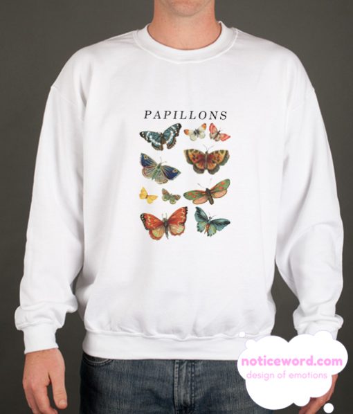 Papillons Butterfly Vintage smooth Sweatshirt