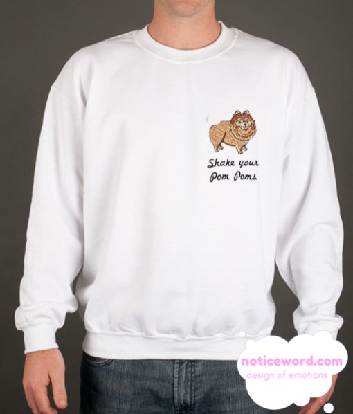 Pom Poms smooth Sweatshirt