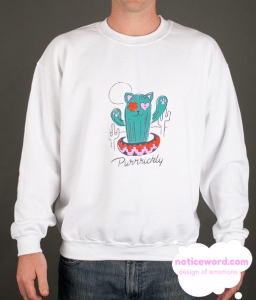 Purrrickly smooth Sweatshirt