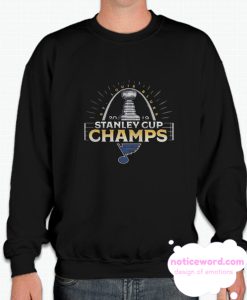 St. Louis Blues 2019 Stanley Cup Champions Parade Celebration smooth Sweatshirt