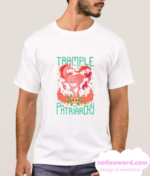 TRAMPLE THE PATRIARCHY smooth T-SHIRT