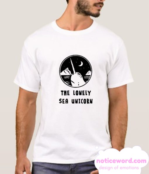 The Lonely Sea Unicorn smooth T Shirt