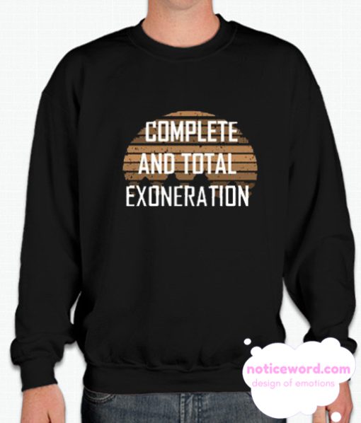 Trump Exonerated 5 smooth Sweatshirt