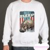 no Sleep Till the hippo Slim smooth Sweatshirt